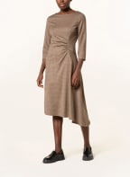 WEEKEND MaxMara Dress UCCIO with 3/4 sleeves, Color: BLACK/ BROWN/ LIGHT BROWN (Image 1)