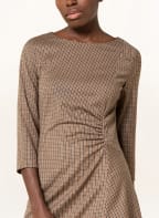 WEEKEND MaxMara Dress UCCIO with 3/4 sleeves, Color: BLACK/ BROWN/ LIGHT BROWN (Image 1)