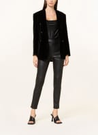 WEEKEND MaxMara Lederhose STRILLO, Farbe: SCHWARZ (Bild 1)