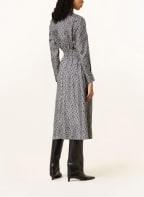 Max Mara Shirt dress DYSER in silk , Color: DARK GRAY/ GRAY (Image 1)