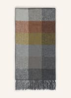 BOSS Schal ACHECK, Farbe: DUNKELORANGE/ GRAU (Bild 1)