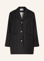GANNI Oversized blazer, Color: DARK GRAY (Image 1)