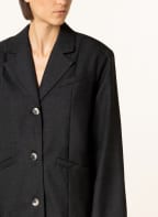 GANNI Oversized blazer, Color: DARK GRAY (Image 1)