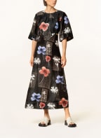 GANNI Linen dress , Color: BLACK (Image 1)