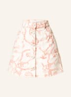 GANNI Denim skirt , Color: CREAM/ SALMON (Image 1)