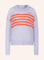 GANNI Pullover mit Mohair, Farbe: HELLLILA (Bild 1)