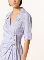 GANNI Dress in wrap look, Color: LIGHT PURPLE (Image 1)