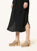 ottod'ame Kleid mit Seide, Farbe: SCHWARZ (Bild 1)