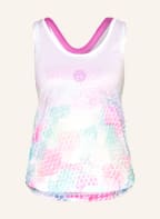 BIDI BADU 2-in-1 tank top WARIS, Color: WHITE/ PINK/ MINT (Image 1)