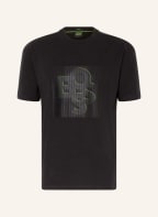 BOSS T-shirt TIREXED, Color: BLACK/ NEON GREEN (Image 1)