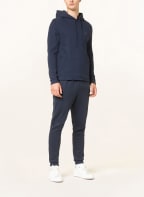 BOSS Hoodie SOODY CURVED, Color: DARK BLUE (Image 1)