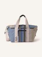 Lala Berlin Weekender MURIEL, Farbe: BLAU/ ECRU/ SCHWARZ (Bild 1)