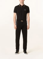 BOSS Track Pants HADIKO aus Piqué, Farbe: SCHWARZ (Bild 1)