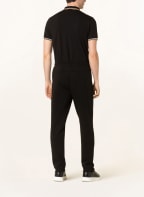 BOSS Track Pants HADIKO aus Piqué, Farbe: SCHWARZ (Bild 1)