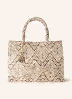 ANOKHI Shopper BOOK, Farbe: CREME/ SCHWARZ (Bild 1)