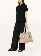ANOKHI Shopper BOOK, Farbe: CREME/ SCHWARZ (Bild 1)