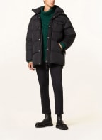 Marc O'Polo Oversized-Daunenjacke mit abnehmbarer Kapuze, Farbe: SCHWARZ (Bild 1)