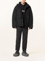 BALENCIAGA Oversized-Parka KICK mit abnehmbarer Kapuze, Farbe: SCHWARZ (Bild 1)