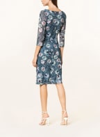 SWING Cocktailkleid aus Mesh mit 3/4-Arm, Farbe: PETROL (Bild 1)