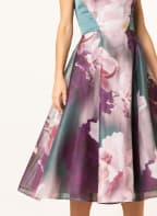SWING Cocktailkleid , Farbe: DUNKELGRÜN/ LILA/ ROSÉ (Bild 1)