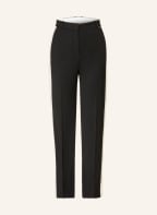 BOSS Marlenehose TICONIA mit Galonstreifen, Farbe: SCHWARZ/ WEISS/ BEIGE (Bild 1)