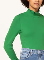 ZAÍDA Rollkragenshirt, Farbe: GRÜN (Bild 1)