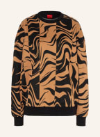 HUGO Sweatshirt DASHIMAKI, Farbe: SCHWARZ/ BEIGE (Bild 1)