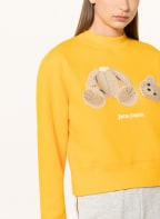 Palm Angels Sweatshirt, Color: YELLOW/ BROWN (Image 1)