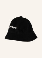 Palm Angels Czapka rybacka z materiału frotte, Kolor: CZARNY (Obrazek 1)