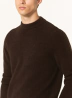 Filippa K Sweater JOHANNES with merino wool, Color: DARK BROWN (Image 1)