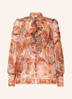 ZIMMERMANN Seidenbluse KALEIDOSCOPE LANTERN , Farbe: LACHS/ HELLBLAU/ DUNKELROT (Bild 1)