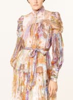 ZIMMERMANN Silk dress KALEIDOSCOPE with glitter thread, Color: LIGHT PINK/ DARK PURPLE/ LIGHT BLUE (Image 1)