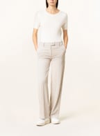 SEM PER LEI Marlenehose aus Cord, Farbe: CREME (Bild 1)