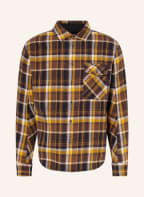 rag & bone Flanell-Overshirt , Farbe: ORANGE/ BRAUN/ WEISS (Bild 1)