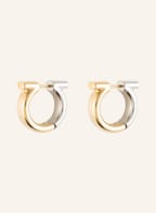Salvatore Ferragamo Creolen GANCIO, Farbe: GOLD/ SILBER (Bild 1)