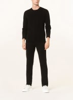 hannes roether Sweater TO10M made of merino wool, Color: BLACK (Image 1)