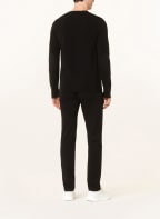 hannes roether Sweater TO10M made of merino wool, Color: BLACK (Image 1)