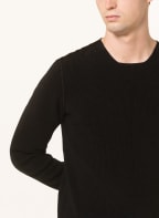hannes roether Sweater TO10M made of merino wool, Color: BLACK (Image 1)