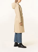 LAUREN RALPH LAUREN Trench coat with detachable hood, Color: BEIGE (Image 1)