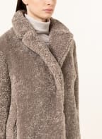 lilienfels Teddyfell-Mantel, Farbe: GRAU (Bild 1)
