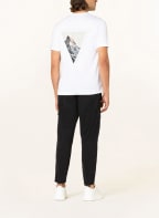 BOSS T-shirt TEETRURY, Color: WHITE/ TAUPE/ GRAY (Image 1)
