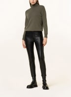 MICHAEL KORS 7/8-Hose in Lederoptik, Farbe: BLACK 001 (Bild 1)