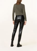 MICHAEL KORS 7/8-Hose in Lederoptik, Farbe: BLACK 001 (Bild 1)