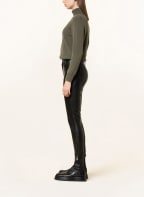 MICHAEL KORS 7/8-Hose in Lederoptik, Farbe: BLACK 001 (Bild 1)