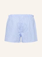 BOSS 2er-Pack Web-Boxershorts, Farbe: HELLBLAU/ WEISS (Bild 1)