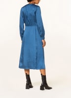 MICHAEL KORS Shirt dress in satin, Color: BLUE (Image 1)