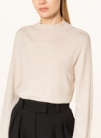 PESERICO Pullover mit Perlen, Farbe: CREME (Bild 1)