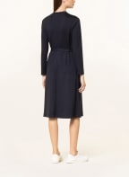 PESERICO Dress with decorative gems, Color: DARK BLUE (Image 1)