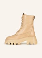 MRS & HUGS Lace-up boots, Color: BEIGE (Image 1)