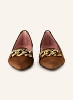 Pretty Ballerinas Ballet flats ANGELIS , Color: DARK BROWN (Image 1)